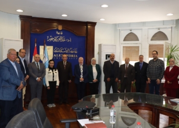 جامعة الإسكندرية تعقد الاجتماع الأول لمكتب نزاهة الأبحاث العلمية