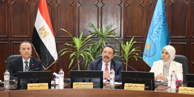 جامعة الإسكندرية تستقبل فريق زيارة الاعتماد المؤسسي والبرامجي من الهيئة القومية لضمان جودة التعليم والاعتماد