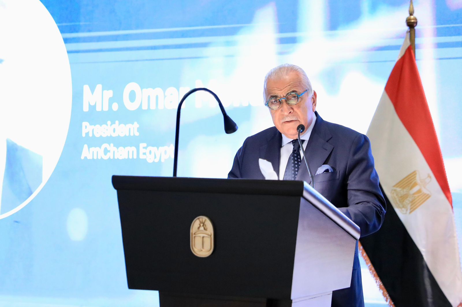 “عبداللطيف" يشارك بمؤتمر غرفة التجارة الأمريكية عن "مستقبل الاستثمار في التعليم بمصر"