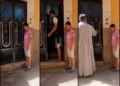 طفل بين أبوين وجد.. فيديو مؤلم يوثق لحظات تخلي الجميع عنه في الشارع