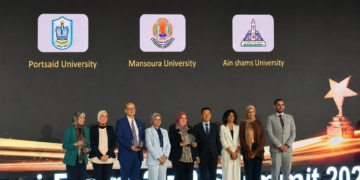 تكريم كلية الحاسبات والمعلومات عين شمس خلال قمة هواوي مصر 2026