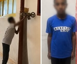 أحدث تلفيات بزجاج إحدى نوافذ.. الداخلية تكشف لغز فيديو طالب عبث بمنظومة إطفاء مدرسية